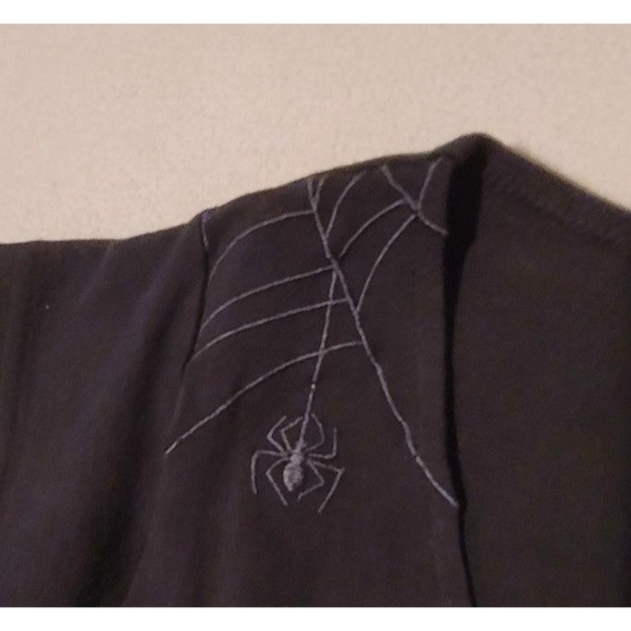 Emily the Strange Dress Spider Web Black Goth y2k 2005 NWT - Picture 9 of 11